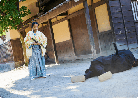 見事成敗！シャッターチャンスです！